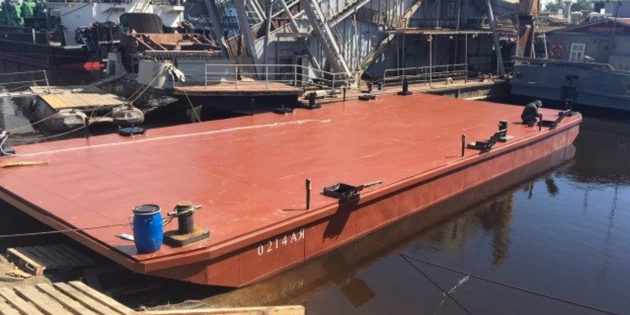 Flat Top Barge - Baltic Barges